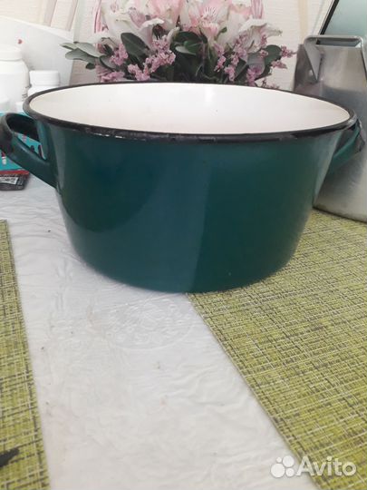 Кастрюля эмалированная СССР