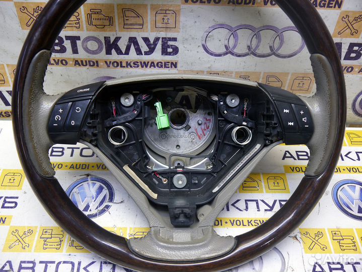 Руль Дерево 3 спицы Вольво XC90