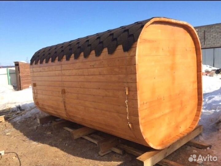 Бани-бочки под ключ