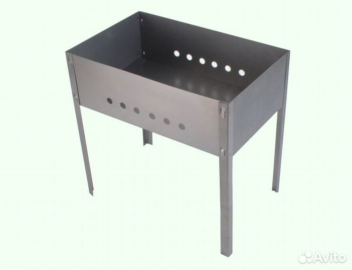 Мангал метиз эконом 40х25х40см новый в наличии