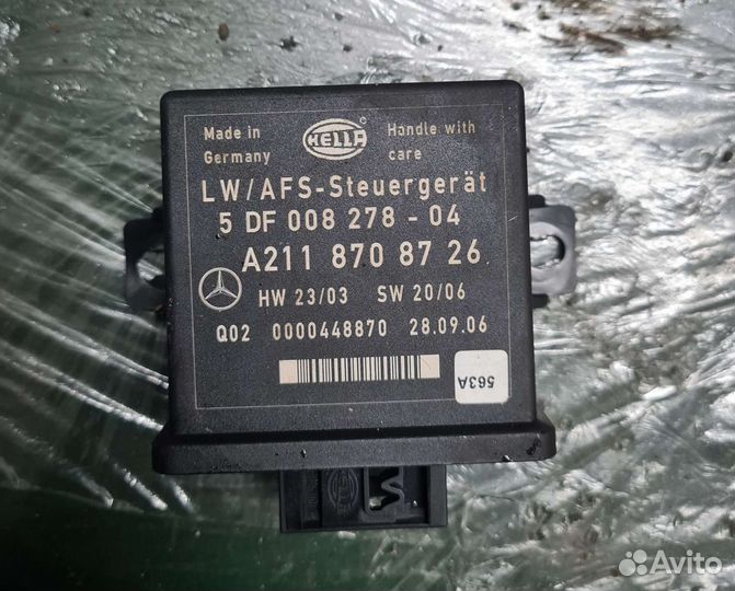 Блок регулировки угла наклона фар Mercedes 211 219