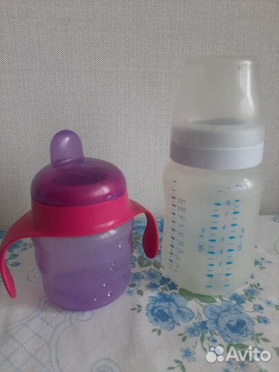 Avent бутылочка и поильник