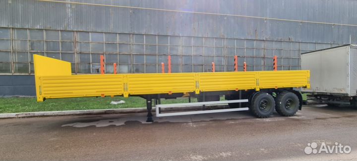 Полуприцеп бортовой ТЗА 588521-02410, 2023