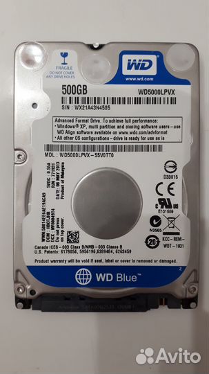 Жесткий диск 2.5