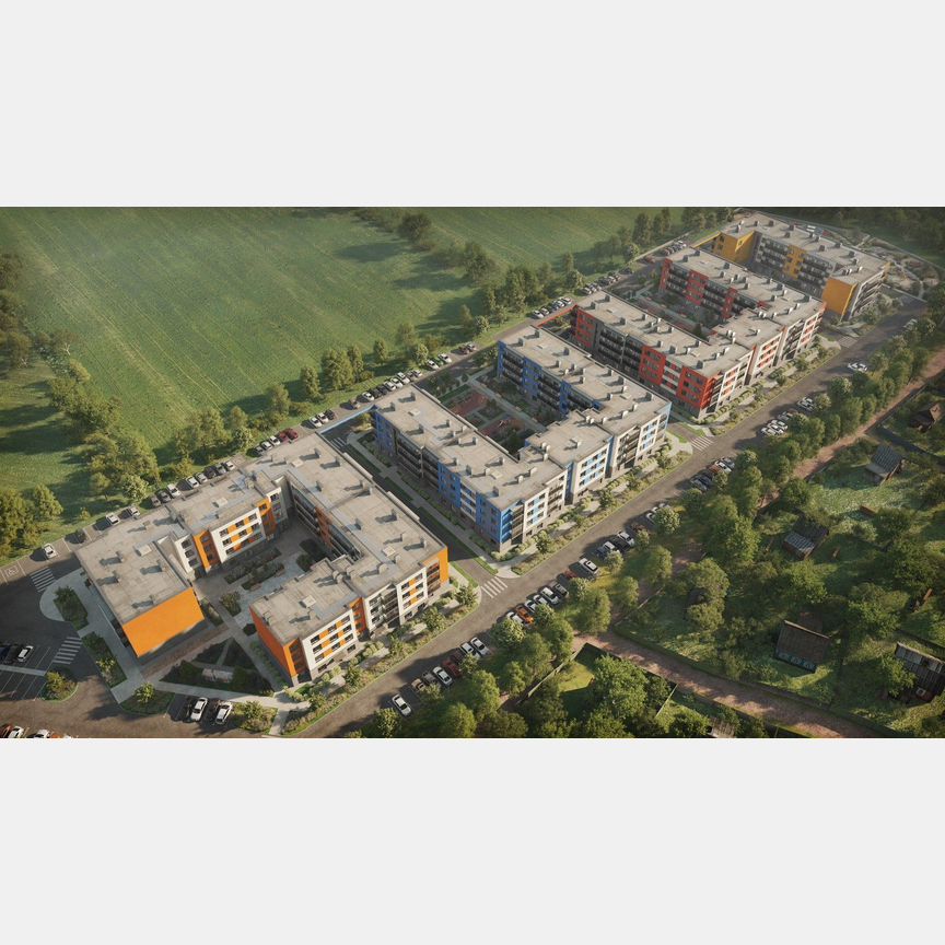 1-к. квартира, 42,1 м², 3/4 эт.