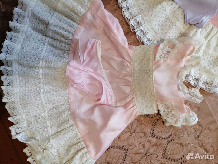 Туфли и платье для кукол СССР