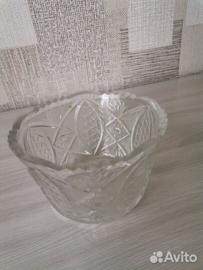 Салатник хрустальный