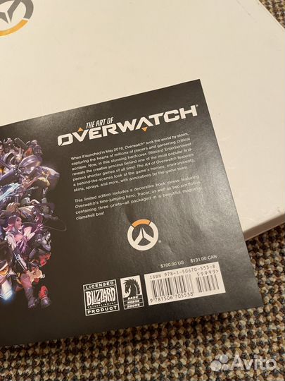 Коллекционное издание книга overwatch