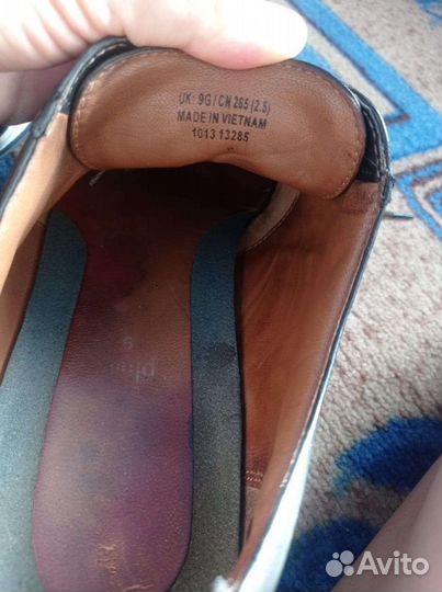 Туфли мужские Vidram,43 размер натуральная кожа