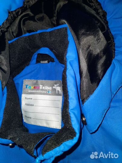 Куртка для мальчика 110 tokka tribute