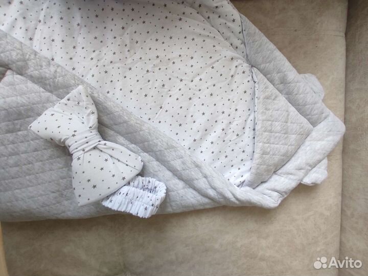 Конверт на выписку для мальчика летний