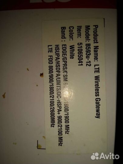 Роутер huawei B593-12