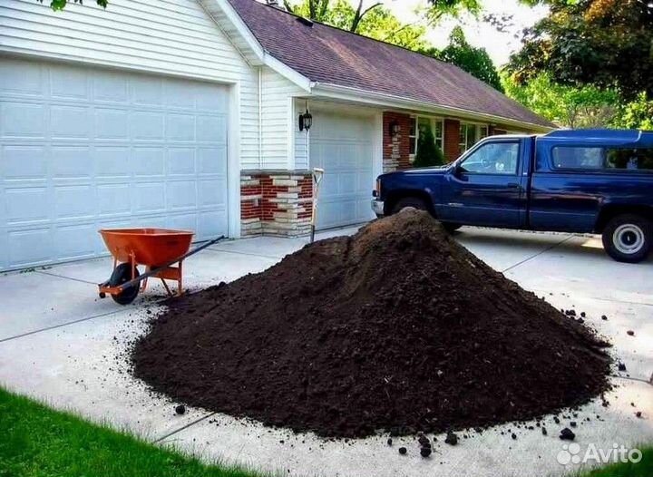 Земля плодородная чернозем