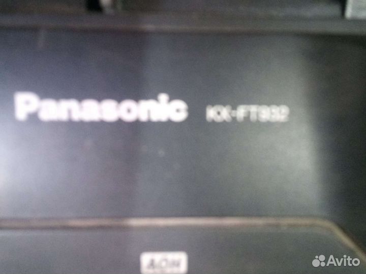 Телефон факс panasonic kx-ft932