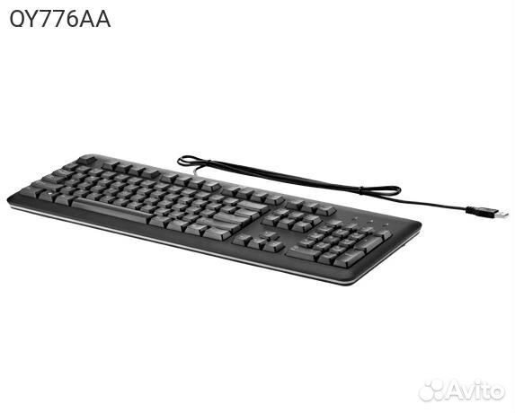QY776AA, Клавиатура мембранная HP USB Keyboard Про