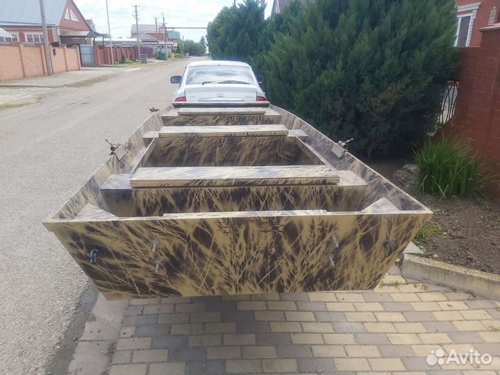 Лодка плоскодонка