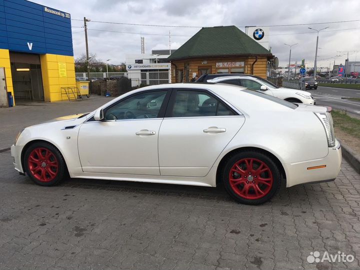 Cadillac CTS 3.6 AT, 2011, битый, 233 130 км