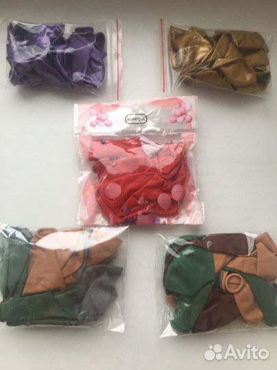 Воздушные шарики 70шт