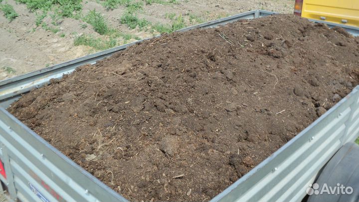 Навоз перегной опилки