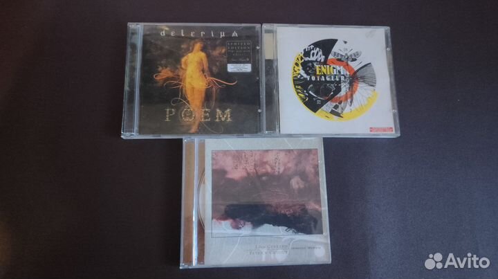 CD диски с музыкой из личной коллекции
