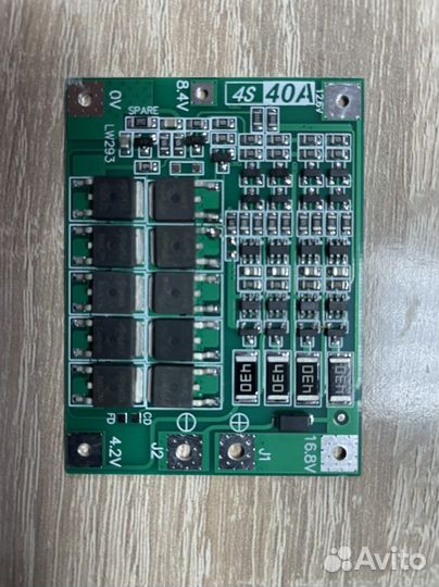 Плата bms 1s-16s. SMART BMS 10-17S