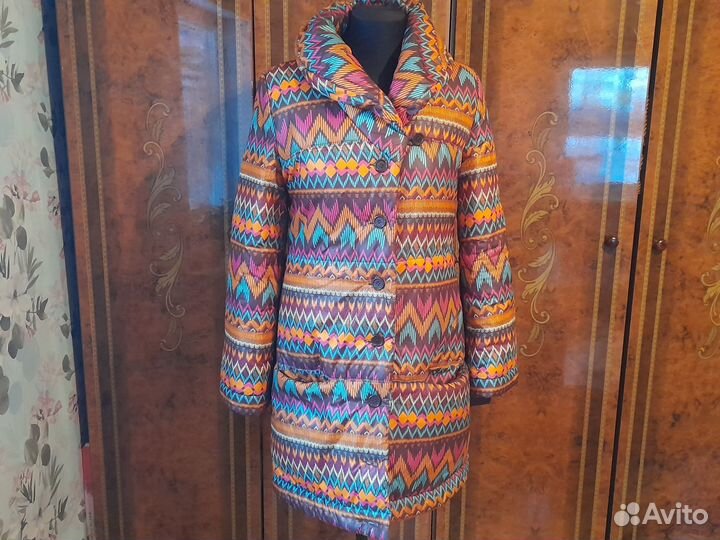 Зимняя куртка extra в стиле бохо этно 42 р