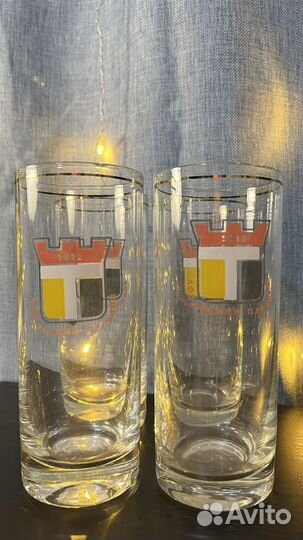 Бокалы пивные винтажные афд Тракия-Пловдив