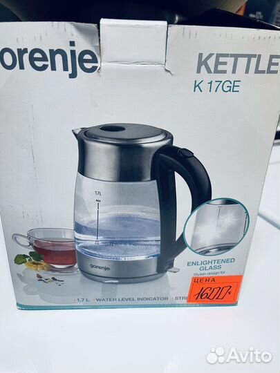 Чайник vigor,kraft,gorenje,braun