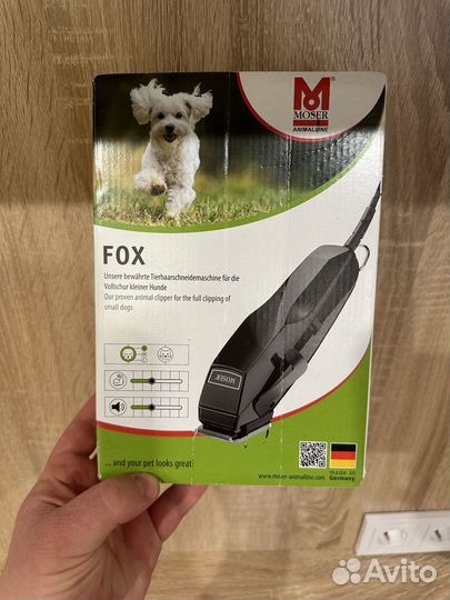 Машинка для стрижки животных moser 1170
