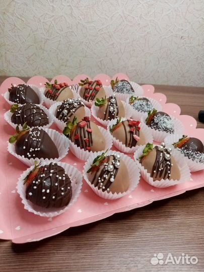 Клубника в шоколаде