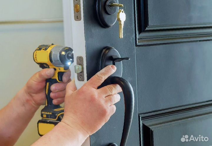 Замена, врезка и ремонт замков