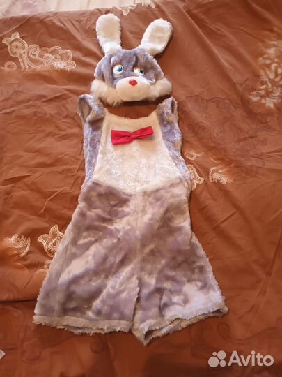 Костюм зайчика рост 104-116