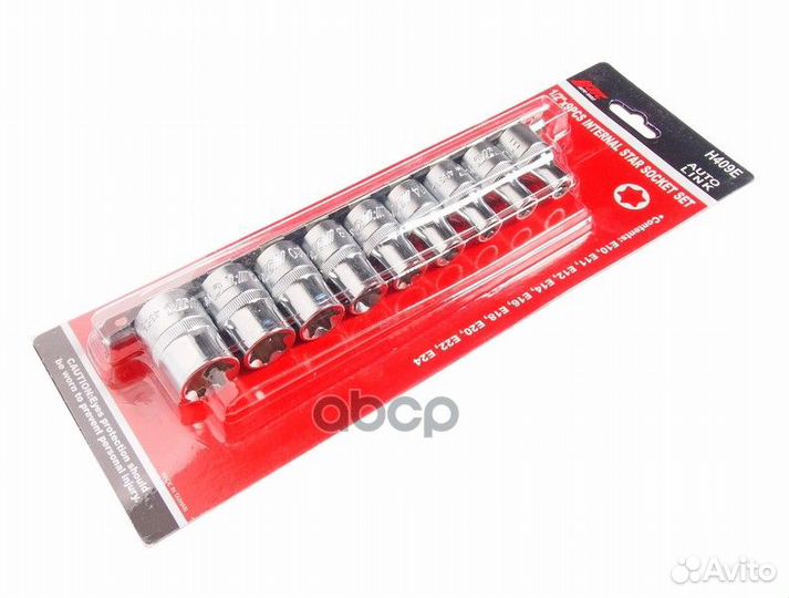 Набор головок торцевых Torx 1/2