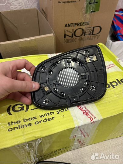 Зеркальный элемент kia ceed ed 2010-2012