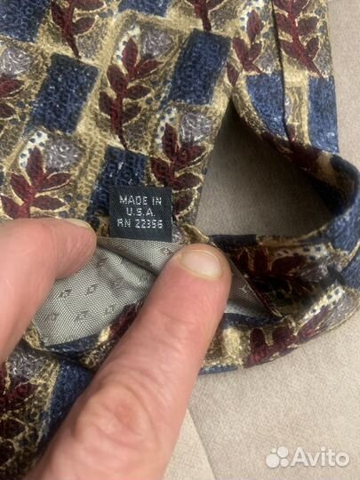 Галстук мужской шелковый