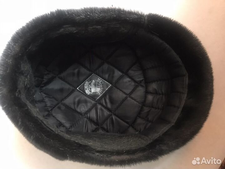 Меховая мужская кепка