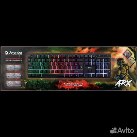 Клавиатура игровая с подсветкой