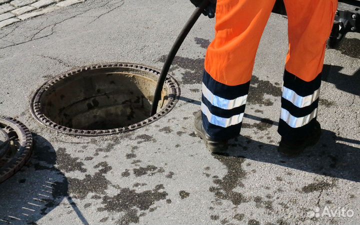 Прочистка канализационных труб. Гарантия