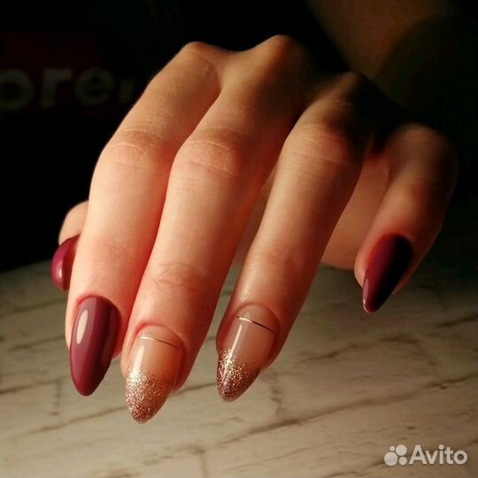 Маникюр, педикюр, наращивание ногтей