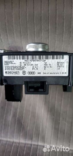 Блок управления мультимедиа Audi a8 d3 4e1919610b