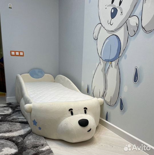 Детская кровать мишка Pasha