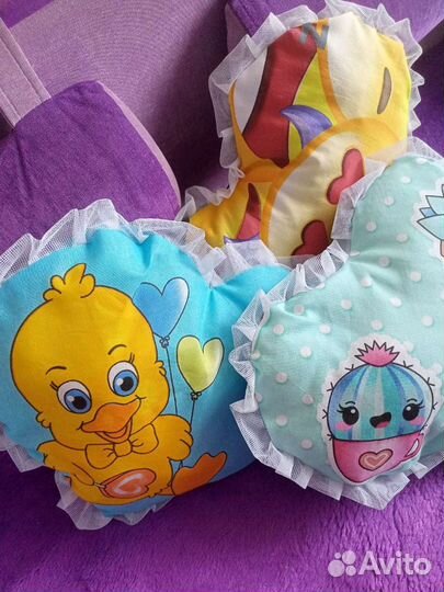 Декоративные авторские подушечки