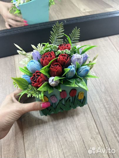 Букет из ароматного мыла