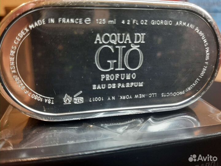 Духи мужские Armani Acqua Di Gio profumo Parfum