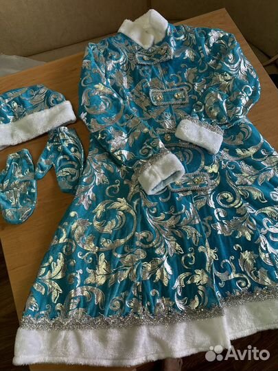 Костюм снегурочки взрослый