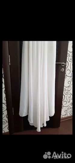 Платье вечернее белое 44 размер