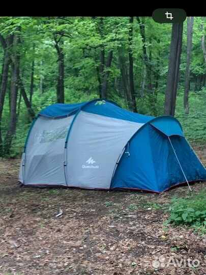 Палатка 4х местная quechua arpenaz 4.1