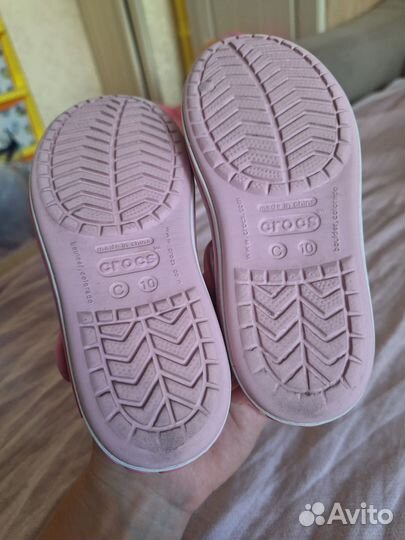 Сандали crocs c10 для девочки