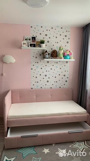 Детская кровать угловая