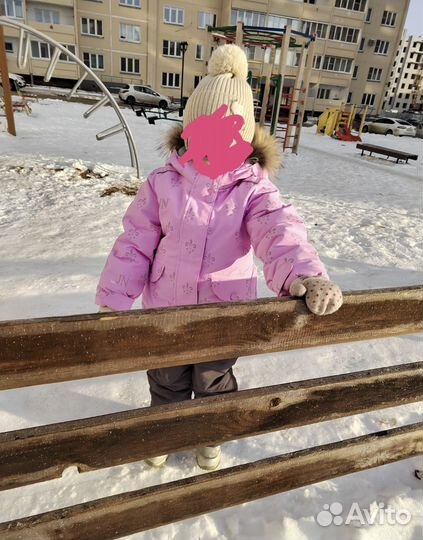 Зимний костюм (комбинезон ) на девочку